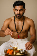 Original Karungali Malai 108-Beads Ebony Wood Wood Necklace