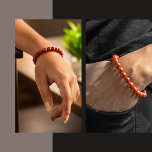 Certified Red Jasper Natural Stone Bracelet 8mm