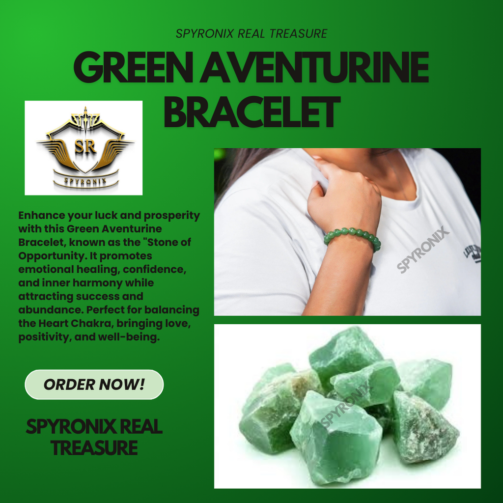 Certified Green Aventurine Natural Stone Bracelet 8mm